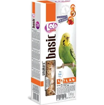 Krmivo pro ptáka LOLO SMAKERS 3v1 MIX ovoce,med,vejce pro andulky 130 g