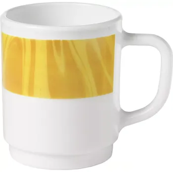 Hrnek s uchem Bormioli Rocco Careware 250 ml, žlutý