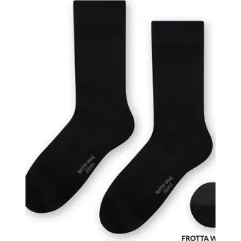 Sada pánského spodního prádla PÁNSKÉ POLOPŘILÉHAVÉ PONOŽKY Z MERINO VLNY 130 černá 41-43