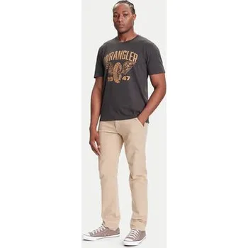 Pánské oblečení Wrangler Chino kalhoty 112371101 Béžová Regular Fit 32_30