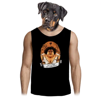 Pánské tílko Bastard B14: Slunce seno jahody pánské tílko Black