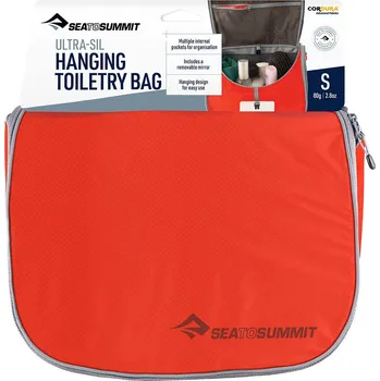 Kosmetická taštička Sea To Summit Ultra-Sil Hanging Toiletry Bag Small - orange