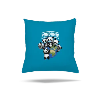 Polštář Bastard Pandamie polštář Blue Turquoise