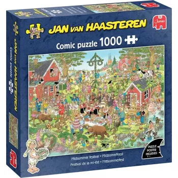 Puzzle Jumbo puzzle Jan van Haasteren letní festival 1000 dílků