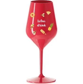 Sklenice Personalizovaná nerozbitná sklenice s letním mixem