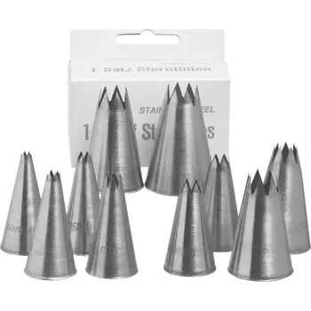 Zdobící špičky hvězdicové Schneider 10 ks