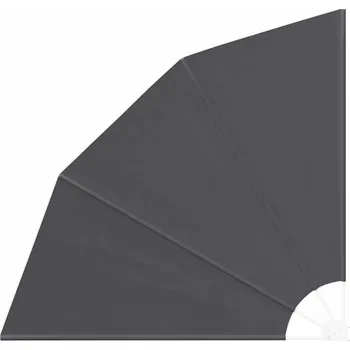 Stínicí technika Zástěna na balkon Černá 160 x 160 cm Polyester