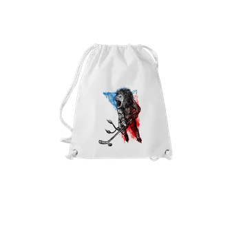 Sportovní vak Bastard Hokejový lev vak White