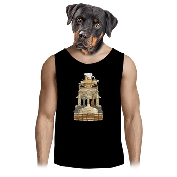 Pánské tílko Bastard Pivní oltář pánské tílko Black