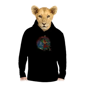 Chlapecká mikina Bastard Marios Trip dětská mikina klokanka Black