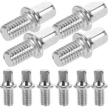 UTHCLO 10 ks šroubů pro napnutí bubnu - M6X10mm stříbrné napínací šrouby náhradní šrouby