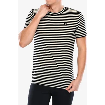 Pánské tričko Cyklistické triko Mons Royale Icon T-Shirt - MR stripe