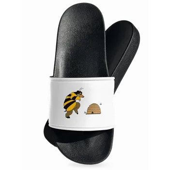 Pánské pantofle Bastard Pan včelka pantofle White