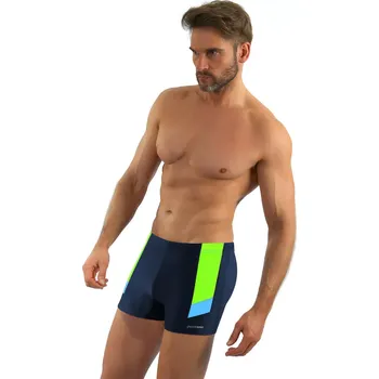 Pánské plavky PÁNSKÉ PLAVECKÉ BOXERKY BD 381 grafit M