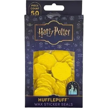 Cizojazyčná kniha Harry Potter: Hufflepuff Wax Sticker Seals (Set of 50) - Insight Editions