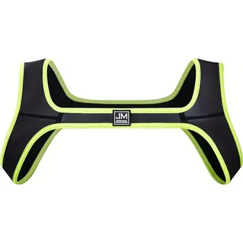 Pánské erotické prádlo Harness JOCKMAIL neopren Barva: Zelená, Velikost: M