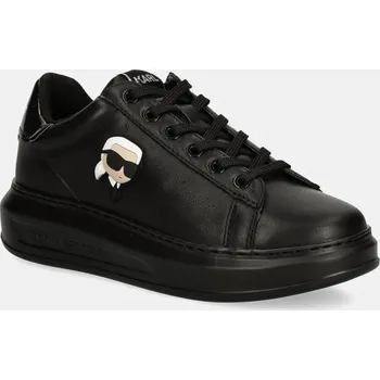 Dámská obuv Kožené tenisky Karl Lagerfeld KAPRI KL62530N.00X černá 99X, EUR 35