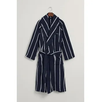 Dámský župan ŽUPAN GANT STRIPE ROBE EVENING BLUE