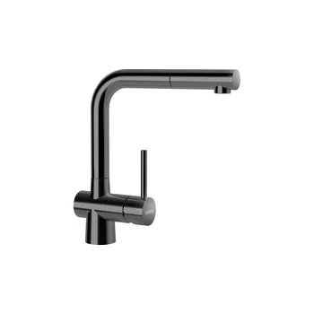 Vodovodní baterie Kuchyňská baterie SCHOCK LAIOS GUNMETAL 517120