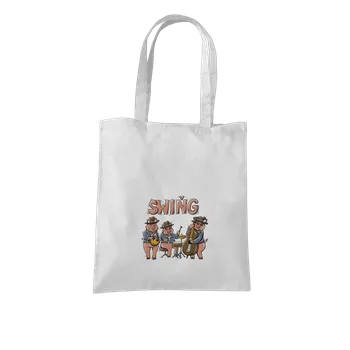 Nákupní taška Bastard Swiňg taška White