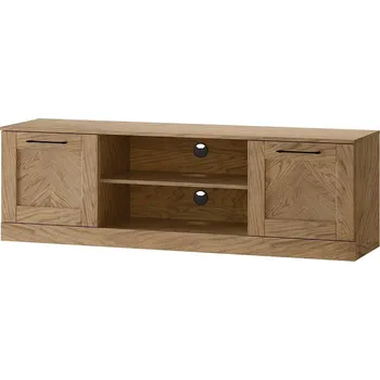 Televizní stolek TV stolek Cozy - Szynaka Meble Rustikální dub olejovaný 160x50 cm