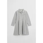 ŠATY GANT PIQUE SPIN DRESS LIGHT GREY MELANGE
