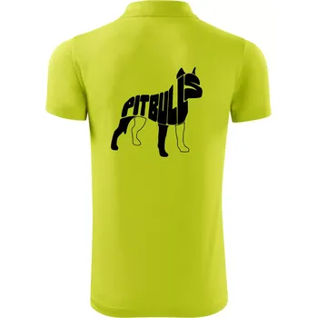 Pánská košile Pit Bull Teriér - Polokošile Victory sportovní (dresovina) - 3XL ( Limetková )