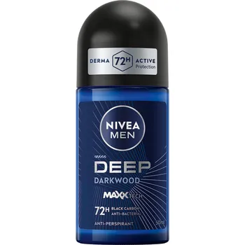 Nivea Men Deep kuličkový antiperspirant pro muže, 50 ml