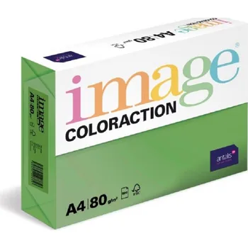 Barevný papír Barevný papír Image Coloraction Dublin/tmavě zelená A4/80g/500ks