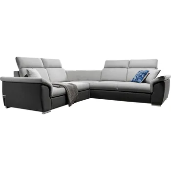 Sedací souprava Rohová sedací souprava levá / pravá pro každodenní spaní s mechanismem rozkládání typu delfín a úložným prostorem na lůžkoviny Federico - ELTAP sawana 05, sawana 21 268x102 cm