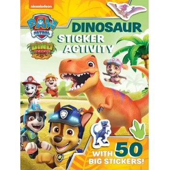 Cizí jazyk Paw Patrol Dinosaur Sticker Activity (Paw Patrol)(Brožovaná)