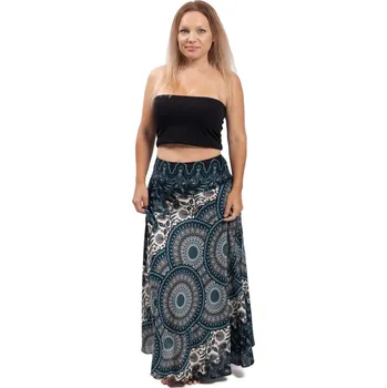 Dámská sukně Dlouhá sukně THAI RINGS modrá I. M