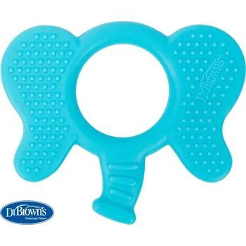 DRBROWNS DR.BROWN'S Kousátko FlexeesFriends 3m+ modré