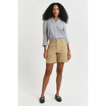Dámské kraťasy ŠORTKY GANT LIGHTWEIGHT CHINO SHORTS OAK BEIGE
