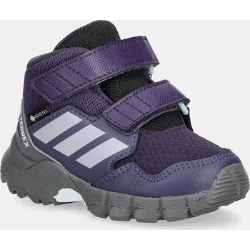 Dívčí zimní obuv Dětské zimní boty adidas TERREX TERREX SKYCHASER MID GTX fialová barva, JR4058 45X, EUR 27