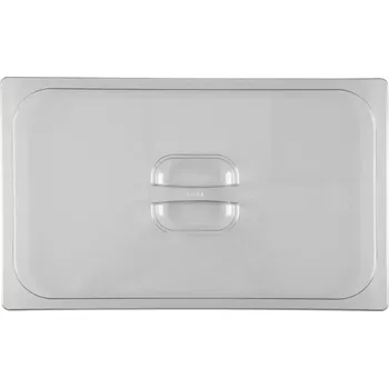 Dóza na potraviny víko na gastronádobu GN 1/2 s uchem polykarbonát Pujadas