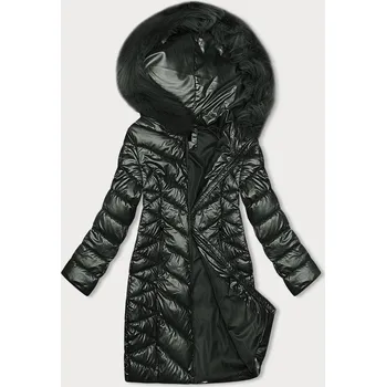 Prošívaná dámská zimní bunda v army barvě J Style (16M9100-136) odstíny zelené L (40)