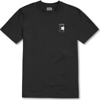 Pánské tričko Triko - ETNIES Star Tee - Black / White M