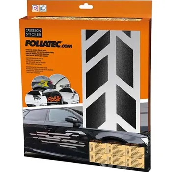 Polep vozidla Dekorační polep FOLIATEC ''SHADES'', barva: černá matná