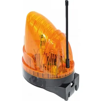 Autoelektronika Signální LED maják AC220V-240V/DC12V-24V (LED signální lampa s anténou pro signalizaci pohybu brány.)