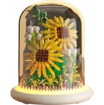 ostatní stavebnice Slunečnicové květiny svítící Stavebnice Hračka pro děti dekorace Dárek