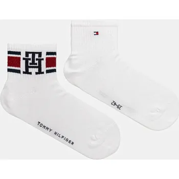 Ponožky Tommy Hilfiger 2-pack 701236322 bílá 00X, vel. 39/42