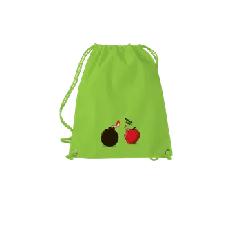 Sportovní vak Bastard Bombovej účes vak Apple Green