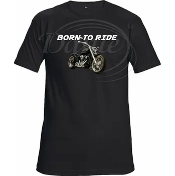 Dante Tričko černé Born to ride - velikost - XL