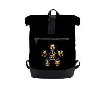 Městský batoh Bastard Pivní obvody batoh Black