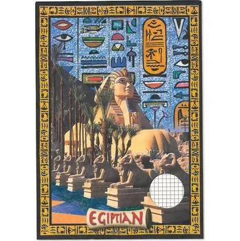 Blok Poznámkový blok A5 čtvereček, 50l. - závěsná obálka - EGYPT