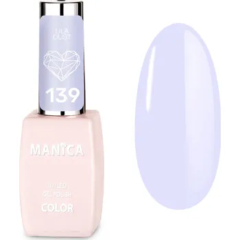 Lak na nehty Manica Hybridní lak - Lila Dust 139 10ml