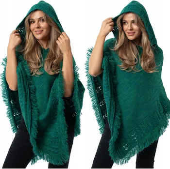 Dámský svetr Setin dámský svetr zelený oversize do půlky stehen univerzální velikost