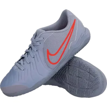 Dívčí obuv Dětské sálové kopačky Nike Tiempo Legend 10 Academy IC tmavě šedé