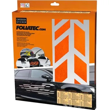 Polep vozidla Dekorační polep FOLIATEC ''SHADES'', barva: oranžová chromová matná